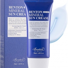 Минерален слънцезащитен крем Benton Skin Fit Mineral Sun Cream SPF50+/PA++++ 50 ml